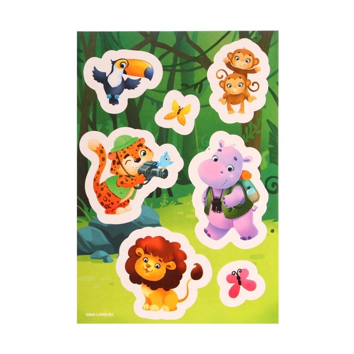 Гравюра блокнот детский «Удивительные животные», 10 листов, штихель Гравюра блокнот детский «Удивительные животные», 10 листов, штихель