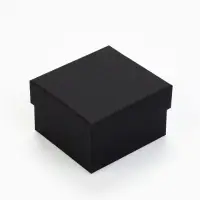 Коробка для часов, цвет чёрный, вставка чёрная 9х8,5х5