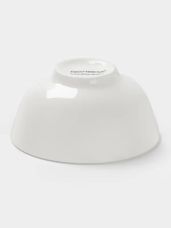 Салатник толстостенный Доляна White Label, 170 мл, d=10 см, фарфор, белый