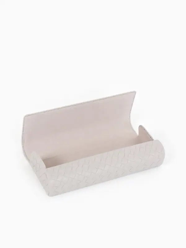 Футляр для очков на магните, размер 15.5&times;6&times;3 см, серый