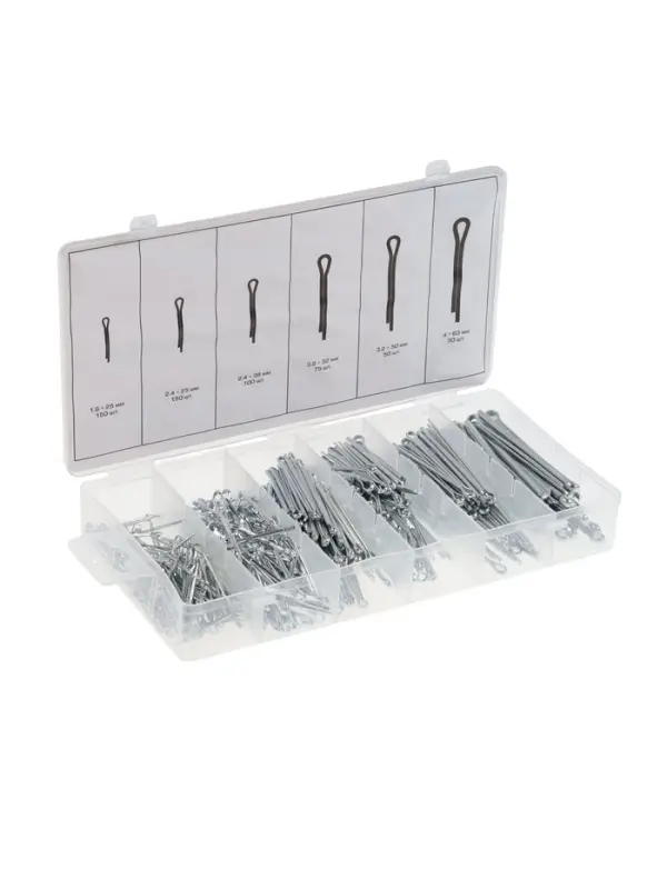 Набор шплинтов ТУНДРА krep, 555 предметов