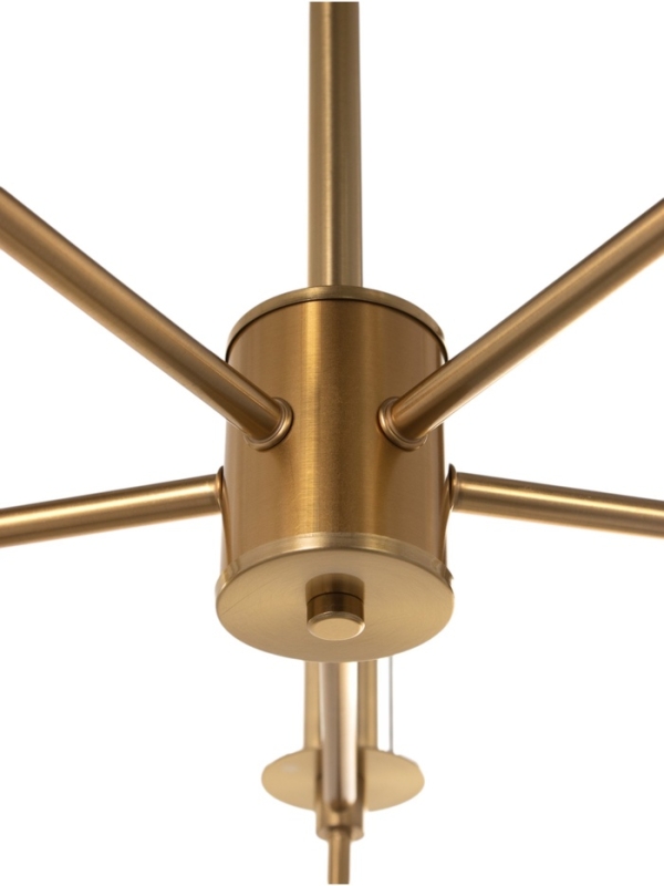 Люстра Люстра "Лондон" 5х40Вт Е27 бронза 51х51х41см