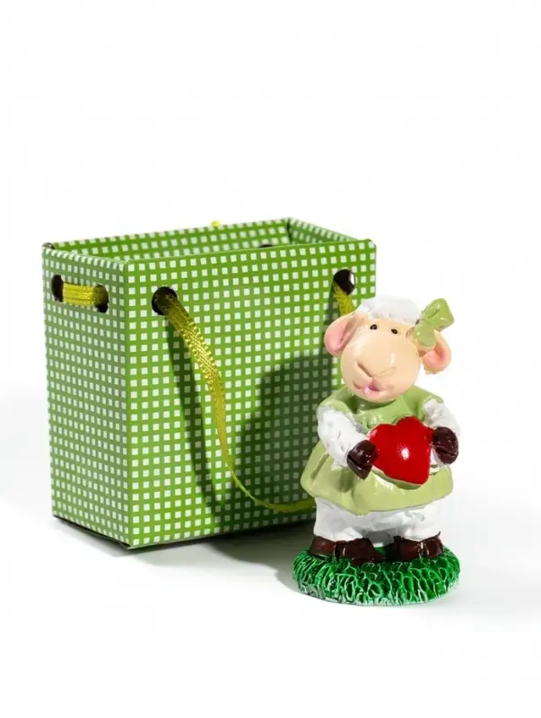 Фигурка &laquo;Нарядная овечка/бараш&raquo;, 3&times;2.3&times;5 см, МИКС