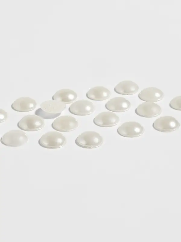 Стразы термоклеевые «Жемчуг», d=8 мм, 50 шт. Стразы термоклеевые «Жемчуг», d=8 мм, 50 шт.