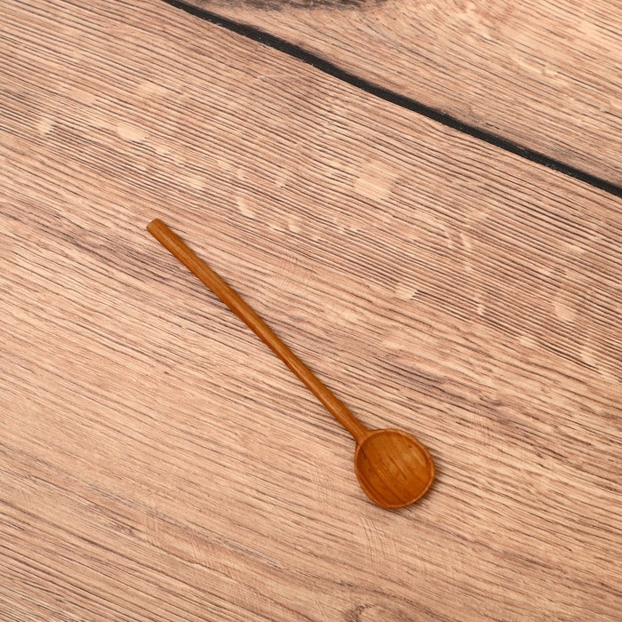 Ложка 15х3 см, тиковое дерево