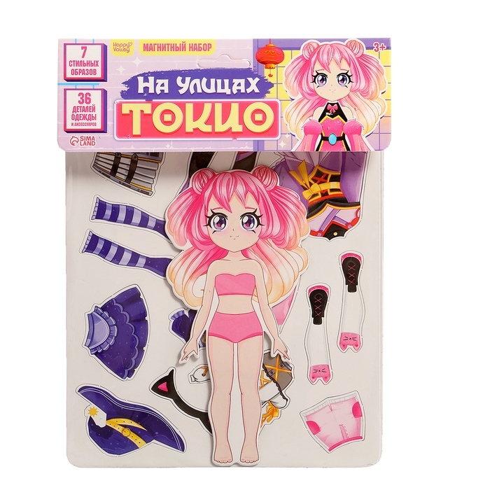 Магнитная игра «На улицах Токио» Магнитная игра «На улицах Токио»