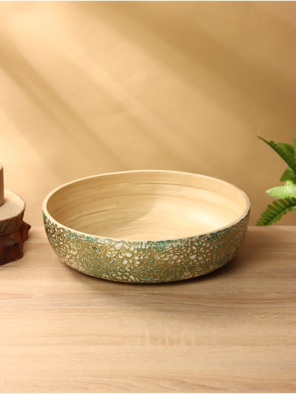 Салатник 30х30х8 см, бамбук Салатник 30х30х8 см, бамбук