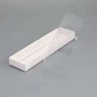 Коробка с прозрачной крышкой "под рулет" 30 х 8 х 8 см