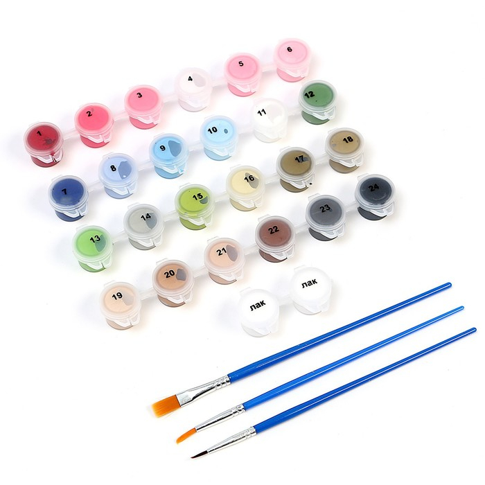 Картина по номерам на холсте с подрамником «Девочка с велосипедом», 40 х 50 см