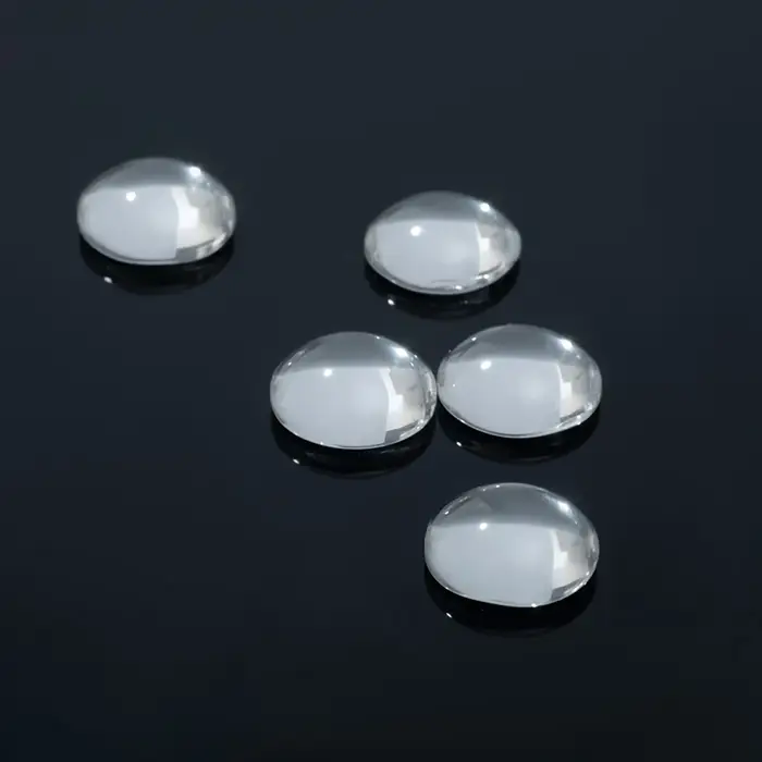 Кабошон стекло, круг 10мм (набор 5 шт.), цвет прозрачный Кабошон стекло, круг 10мм (набор 5 шт.), цвет прозрачный