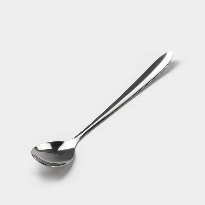 Кружка с ложкой &laquo;Мистер&raquo;, 380 мл, керамика, голубая