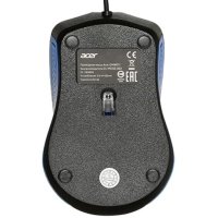 Мышь компьютерная Acer OMW011, черный/синий