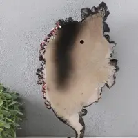 Венецианская маска &laquo;Виноград&raquo;, панно, настенный декор, золото, 30 см