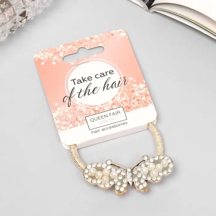 Резинка для волос "Робин" бабочка, 5 см