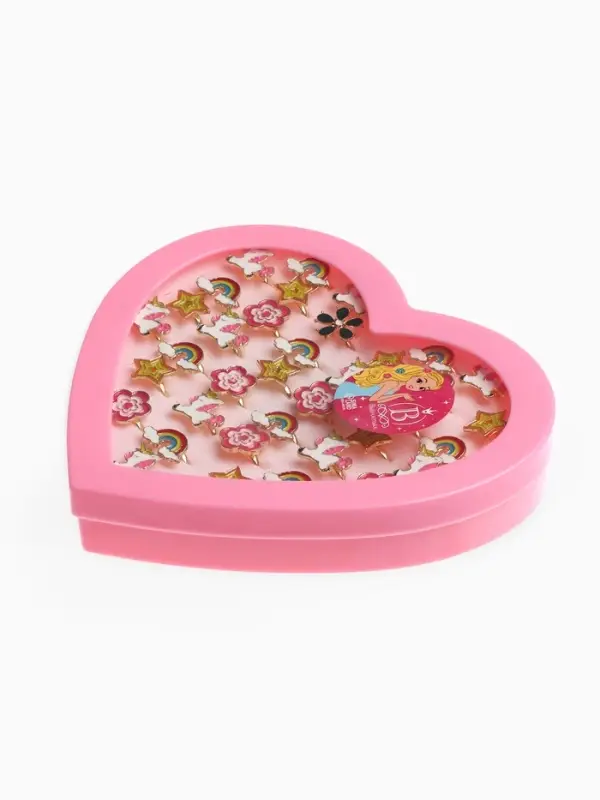 Кольцо &laquo;Выбражулька. Сказочное ассорти&raquo;, форма МИКС, разноцветное, безразмерное