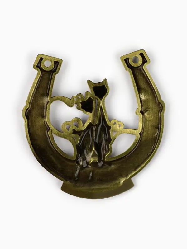 Подкова металл &laquo;Гармонии и любви вашему дому&raquo;, 7&times;7 см