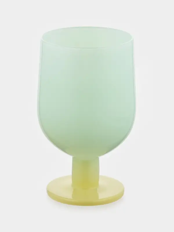 Бокалы для вина Pint, 345 мл, 7.2×12.8 см, набор 2 шт., стекло, розовые, зелёные Бокалы для вина Pint, 345 мл, 7.2×12.8 см, набор 2 шт., стекло, розовые, зелёные