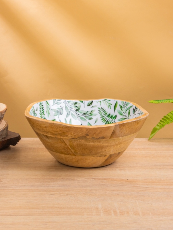 Салатник "Оливковая ветвь" дерево манго 23х23х10,5 см