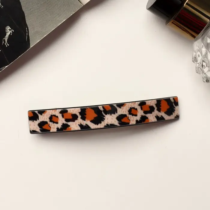 Заколка-автомат для волос Заколка-автомат для волос "Африка" 8,3 см, микс