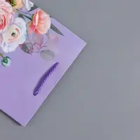 Пакет подарочный "Нежность без слов" ламинированный 18 х 22,3 х 10 см