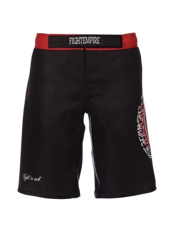 Шорты для ММА FIGHT EMPIRE, ART500, черные, размер L