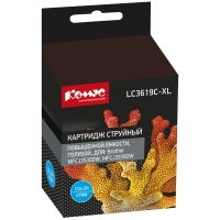 Картридж струйный Комус LC3619XLC гол.пов.емк. для Brother MFCJ3530DW/3930D