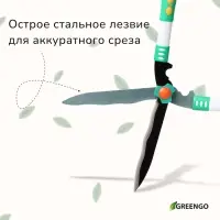 Кусторез, 19" (48 см), с пластиковыми ручками, Greengo