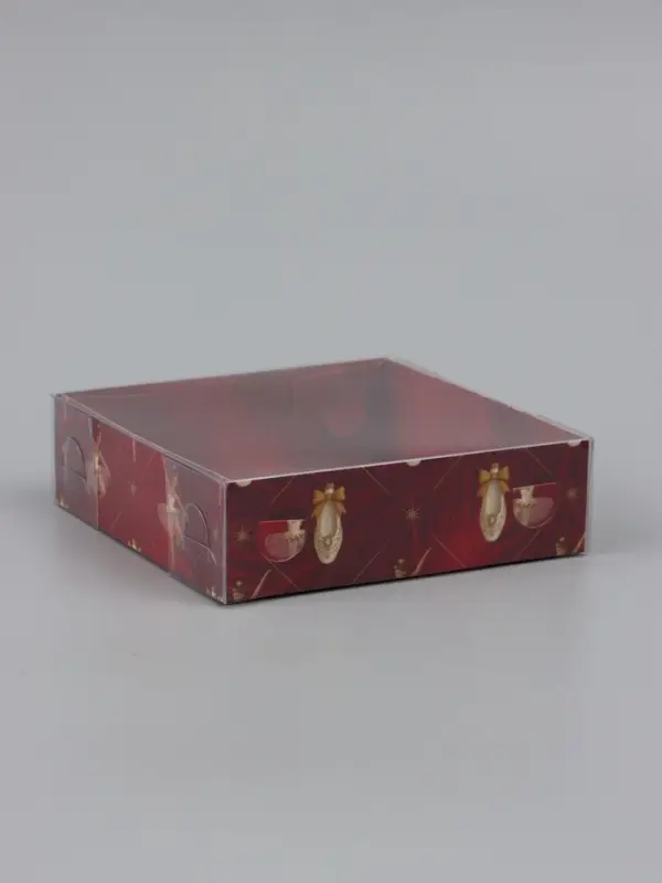 Коробка для макарун &laquo;Щелкунчик&raquo;, 12 &times; 12 &times; 3 см