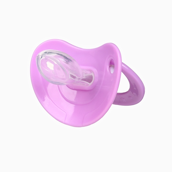 Пустышка ортодонт., с колпачком и держателем, от 0 мес., цвет Фиолет / Роз Пустышка ортодонт., с колпачком и держателем, от 0 мес., цвет Фиолет / Роз