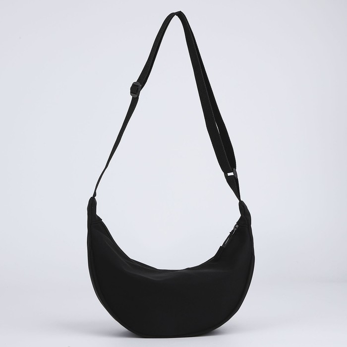 Сумка женская из текстиля, 30х17х6 см, чёрный цвет