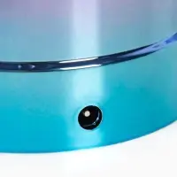 Светильник "Медузы" LED, RGB, USB, 3-5Вт, розово-голубой металлик 9х9х3 см