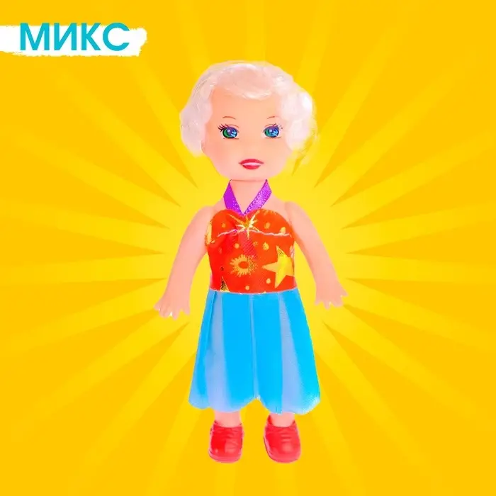 Кукла малышка «Таня» в платье, МИКС Кукла малышка «Таня» в платье, МИКС