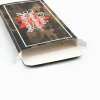 Коробка для шоколада, кондитерская упаковка, &laquo;С 23 Февраля&raquo;, с окном, 17.3&times;8.8&times;1.5 см