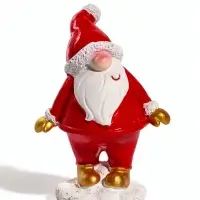 Фигурка &laquo;Дед Мороз в золотых варежках&raquo; 6&times;6.2&times;13.5 см, МИКС