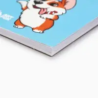 Скетчбук А5, 40 л 100 г/м&sup2; &laquo;Корги&raquo;