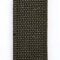 Брезентовый поводок, 5 м &times; 3.5 см, хаки, тёмно-зелёный