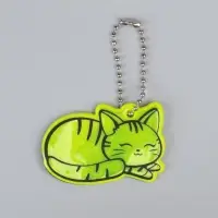 Светоотражающий элемент «Кошечка», двусторонний, 5.5×3.7 см, МИКС