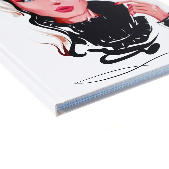 Колледж-тетрадь в твердой обложке 7БЦ, А4, 120 листов, Красотка, блок в клетку, матовая ламинация, ВЫБОРОЧНЫЙ ЛАК Колледж-тетрадь в твердой обложке 7БЦ, А4, 120 листов, Красотка, блок в клетку, матовая ламинация, ВЫБОРОЧНЫЙ ЛАК