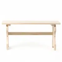 Лавка деревянная, резная №1 90х42х30 см