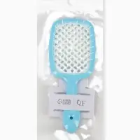 Расчёска массажная, широкая, продуваемая, 8.3&times;20(&plusmn;1) см, МИКС