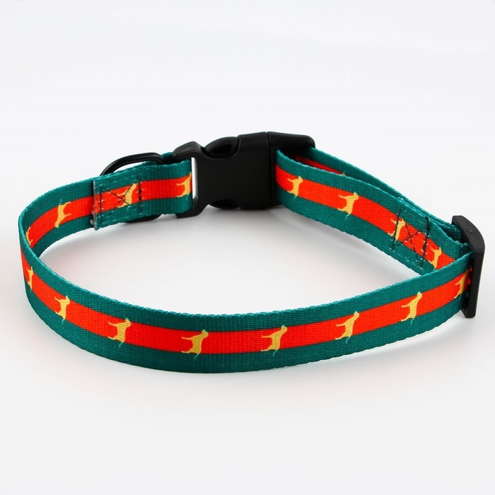 Ошейник «На стиле», застёжка - фастекс, 2.5 см, 40-55 см Ошейник «На стиле», застёжка - фастекс, 2.5 см, 40-55 см