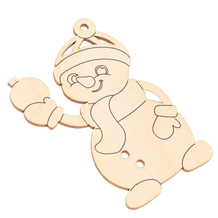 Заготовки для творчества на новый год &laquo;Снеговики&raquo;