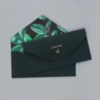 Конверт подарочный &laquo;Счастья&raquo;, софт тач, тиснение, 19&times;9 см