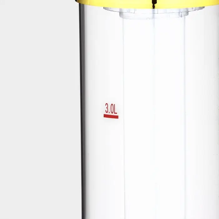 Башня пивная &laquo;Петронас&raquo;, 3 л, колба для льда, подсветка, 2 батарейки AG3, пластик, золотистая