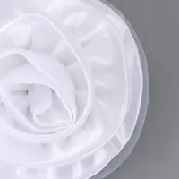 Бант для волос на резинке, d=17 см