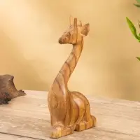 Сувенир "Жирафик" дерево Пиннис, 12х6х25 см, цв. коричневый Сувенир "Жирафик" дерево Пиннис, 12х6х25 см, цв. коричневый