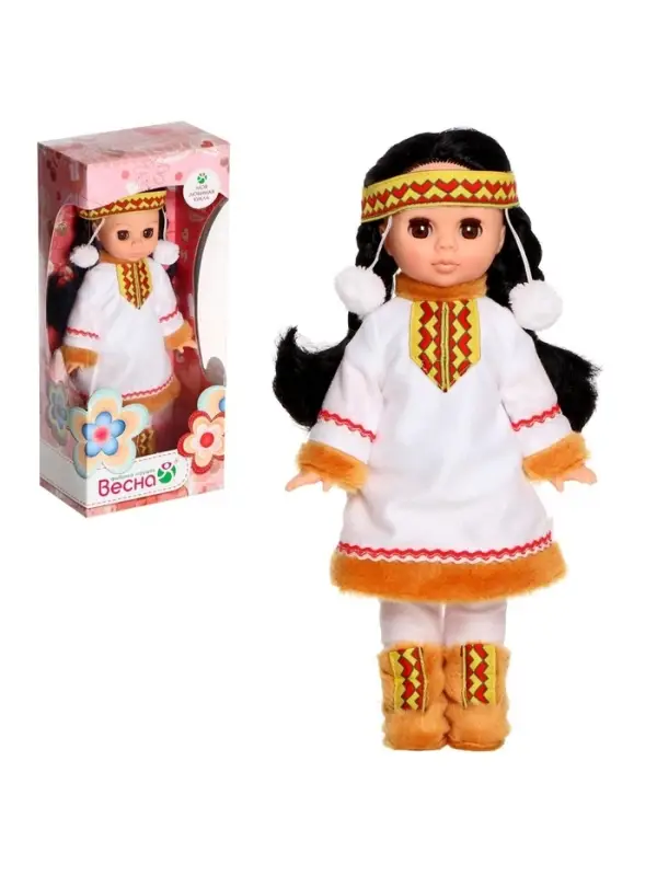 Кукла &laquo;Эля&raquo; в костюме народов Севера, 30 см