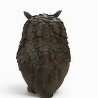 Садовая фигура из полистоуна &laquo;Сова&raquo;, 12&times;12&times;20 см
