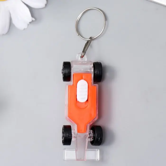 Фонарик свет на кольце Фонарик свет на кольце "Машина" МИКС