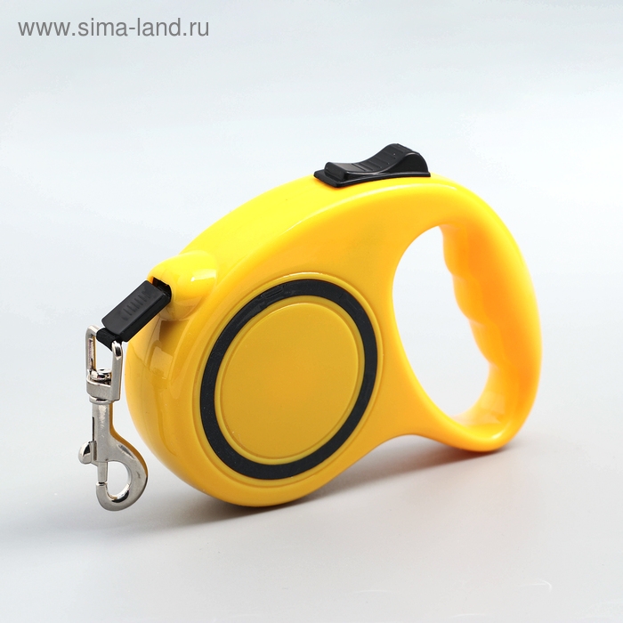 Рулетка эргономичная, 5 м, до 15 кг, жёлтая Рулетка эргономичная, 5 м, до 15 кг, жёлтая